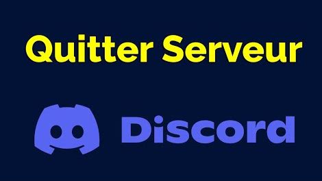 quitter un serveur discord sans notification|Comment quitter un serveur Discord